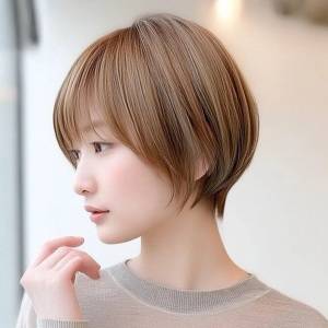 若返り効果も……♡老け顔さん向け前髪ありショート5つ〜2025年夏〜