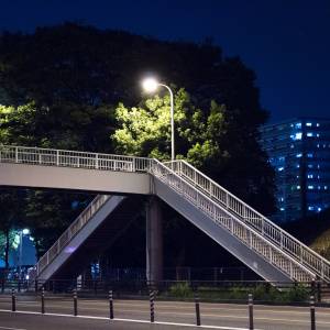 【ゾッとする怖い話】この歩道橋、なんかおかしい。深夜に見たあり得ないものとは
