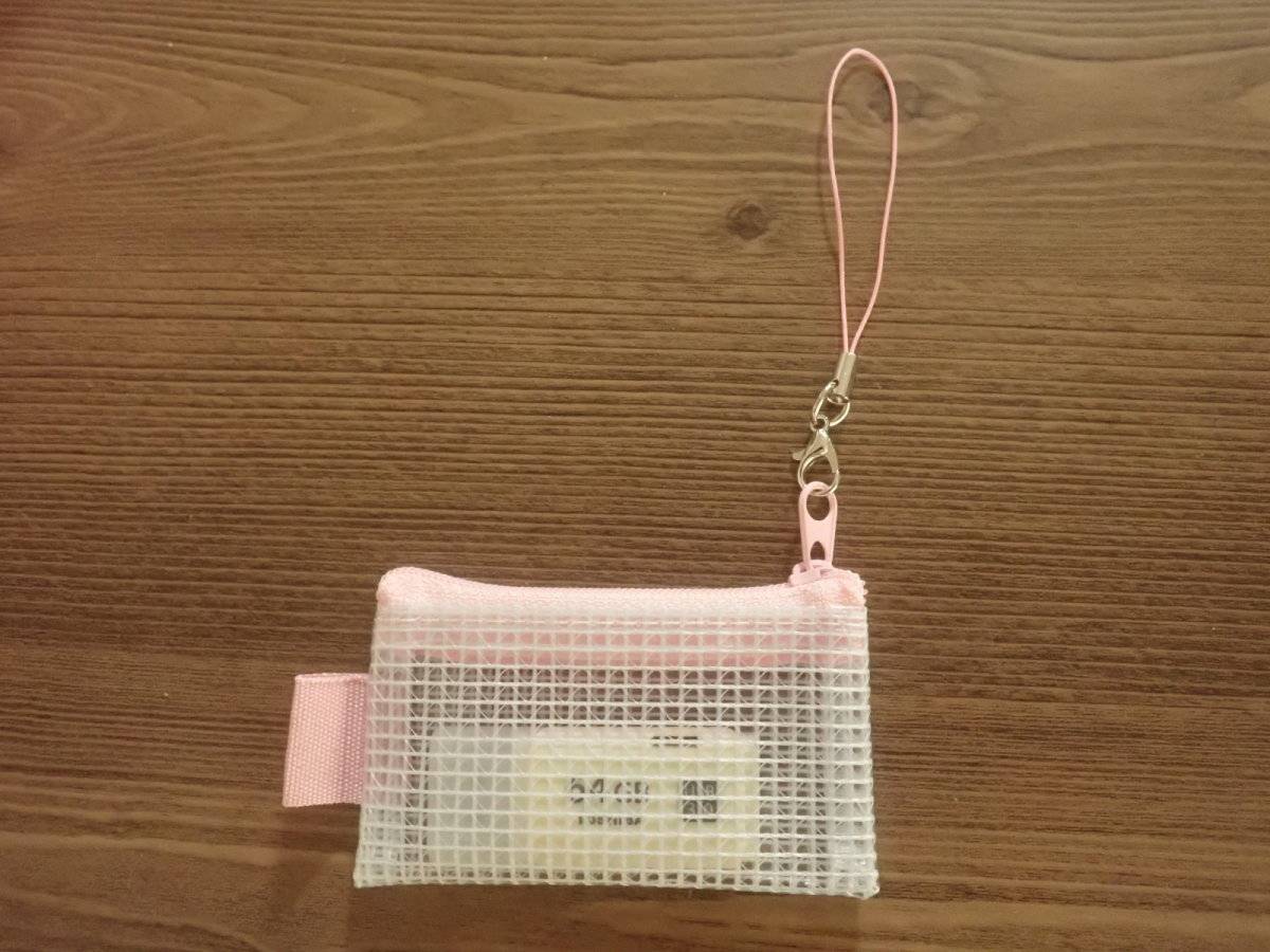 ダイソーのビニールネットケース(2個)