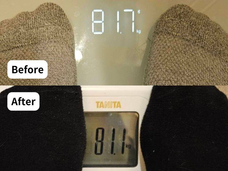 4MOONダイエット体重