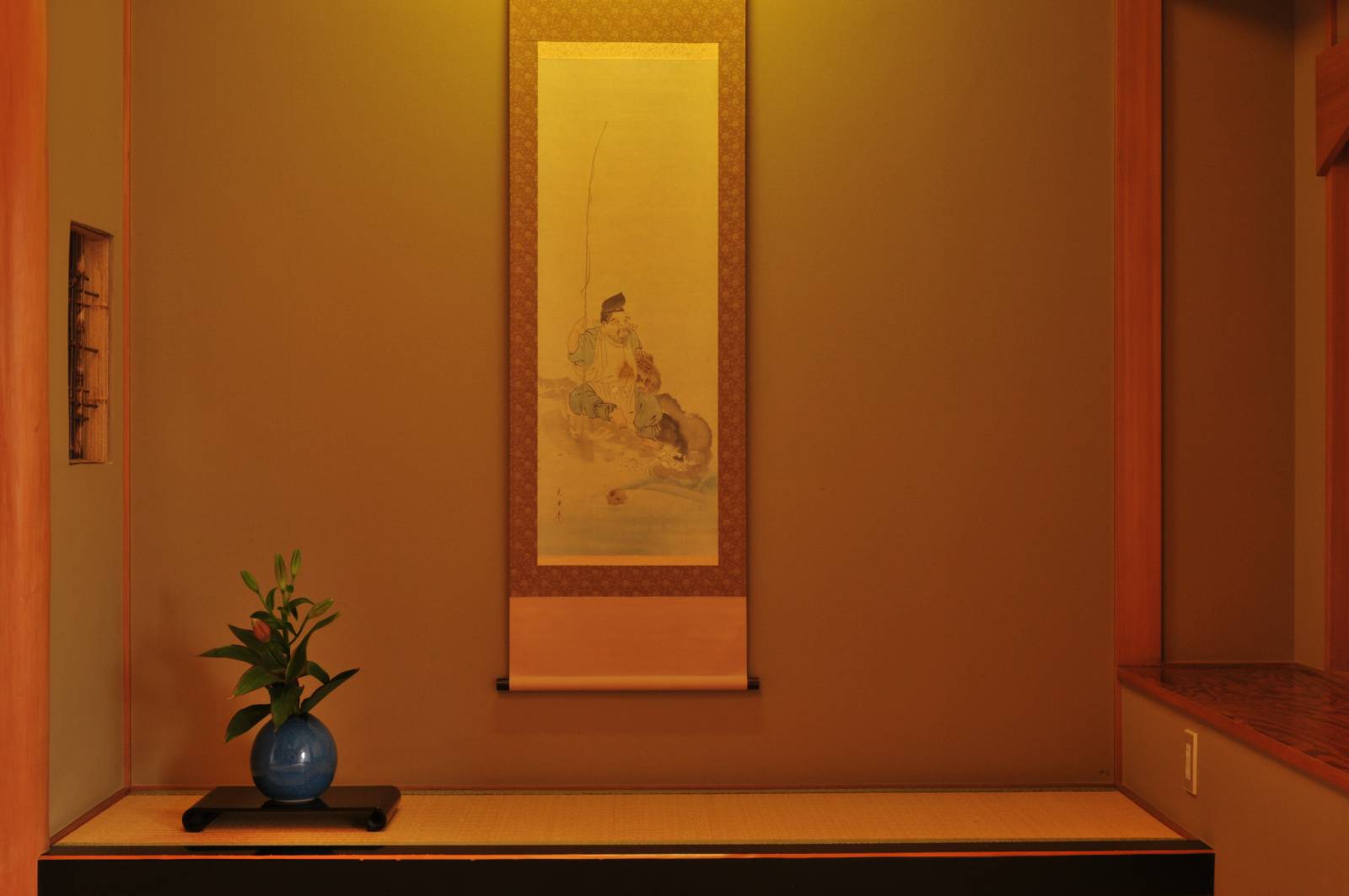 和室　魔除け　掛け軸