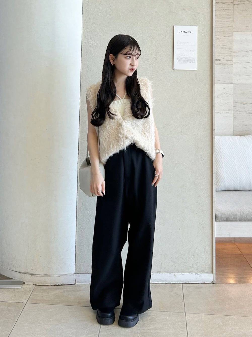 フェザーベストを合わせる♡