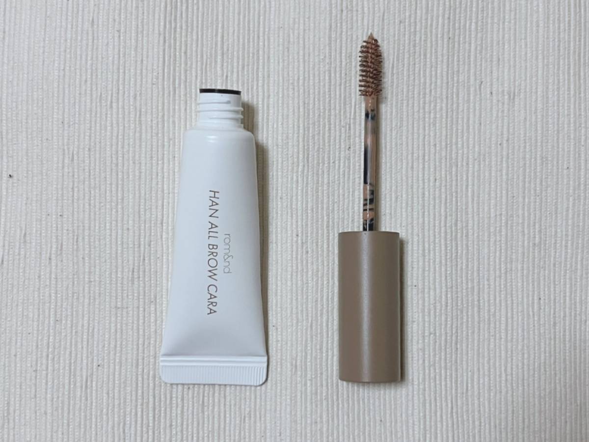 ロムアンド ハンオールブロウカラ 03 モダンベージュ 本体 ブラシ出し