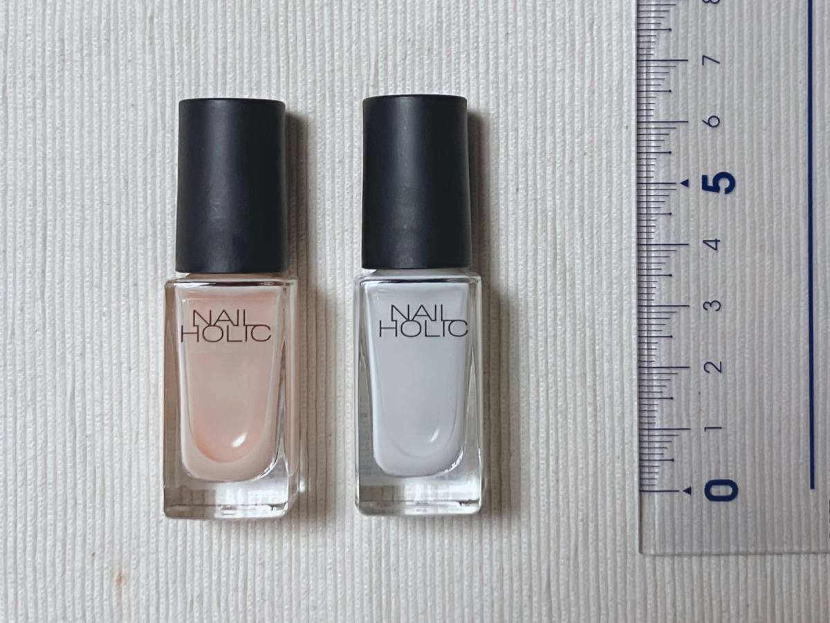 NAILHOLIC ネイルホリック つめ用ファンデ+ BE023F WT021F 本体 2本 定規