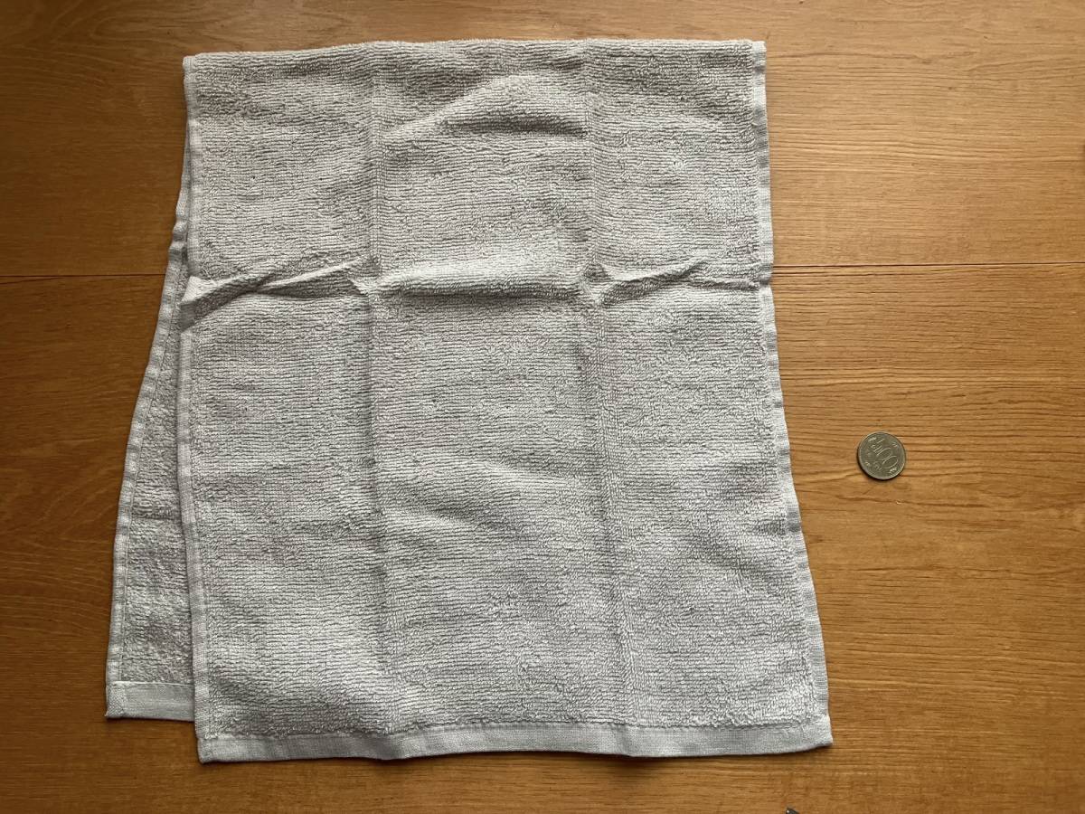 ダイソーのタオルソムリエ監修洗濯してもふんわり感長持ちこだわりのフェイスタオル(GY)