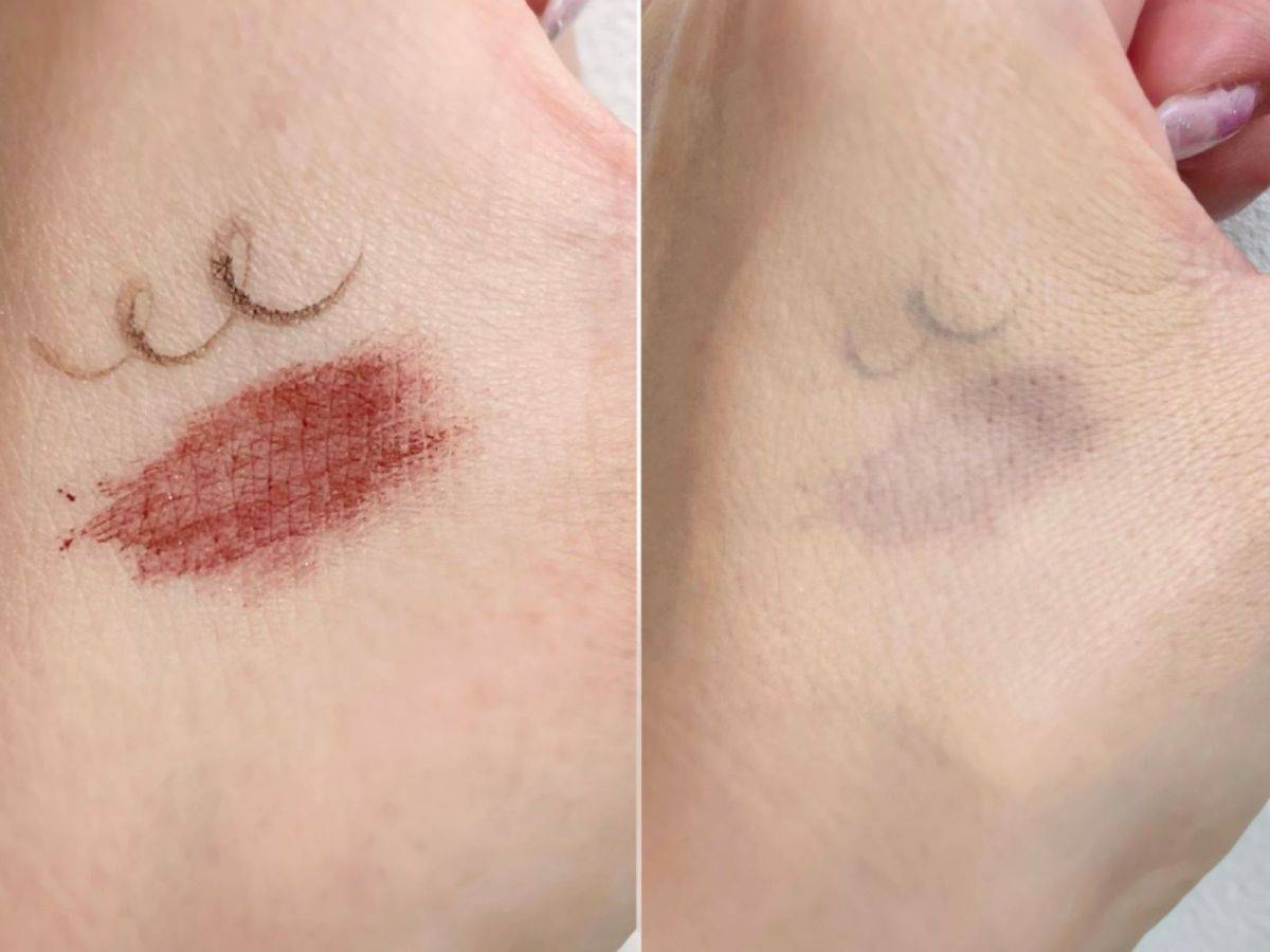 APLIN ピンクティーツリーカバーアップグロウクッションをスウォッチ