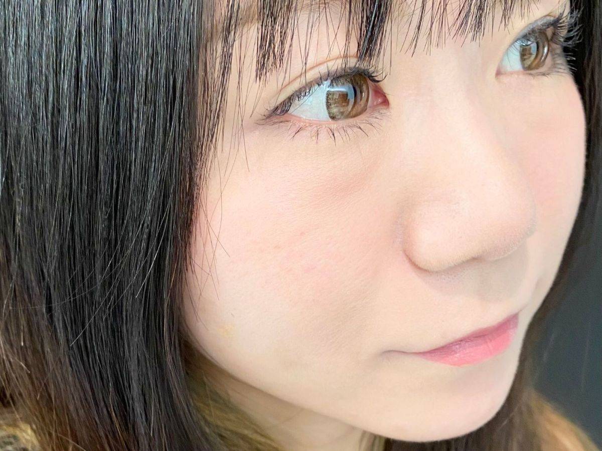 APLIN ピンクティーツリーカバーアップグロウクッション使用後