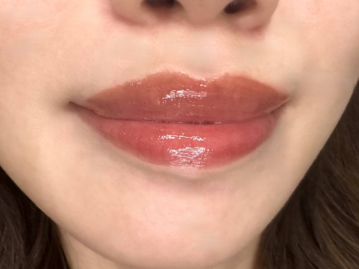 Pyt　ゲンバリップティント　04メロウモーヴ　仕上りイメージ