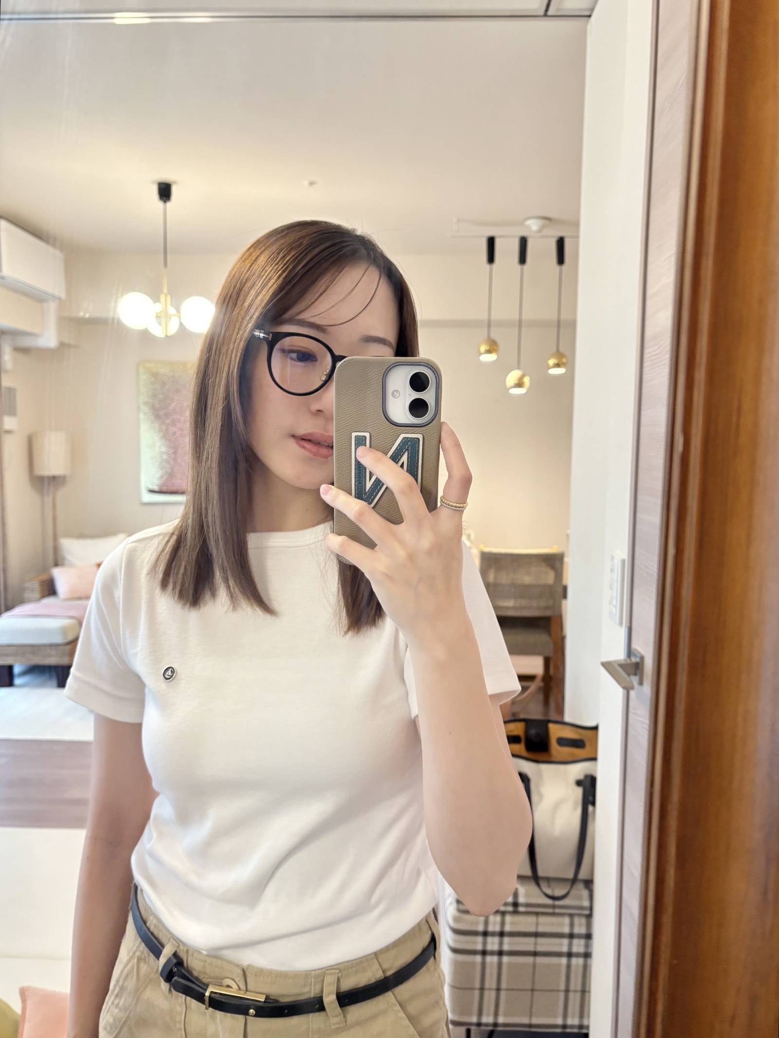 プチバトーのボートネックTシャツ