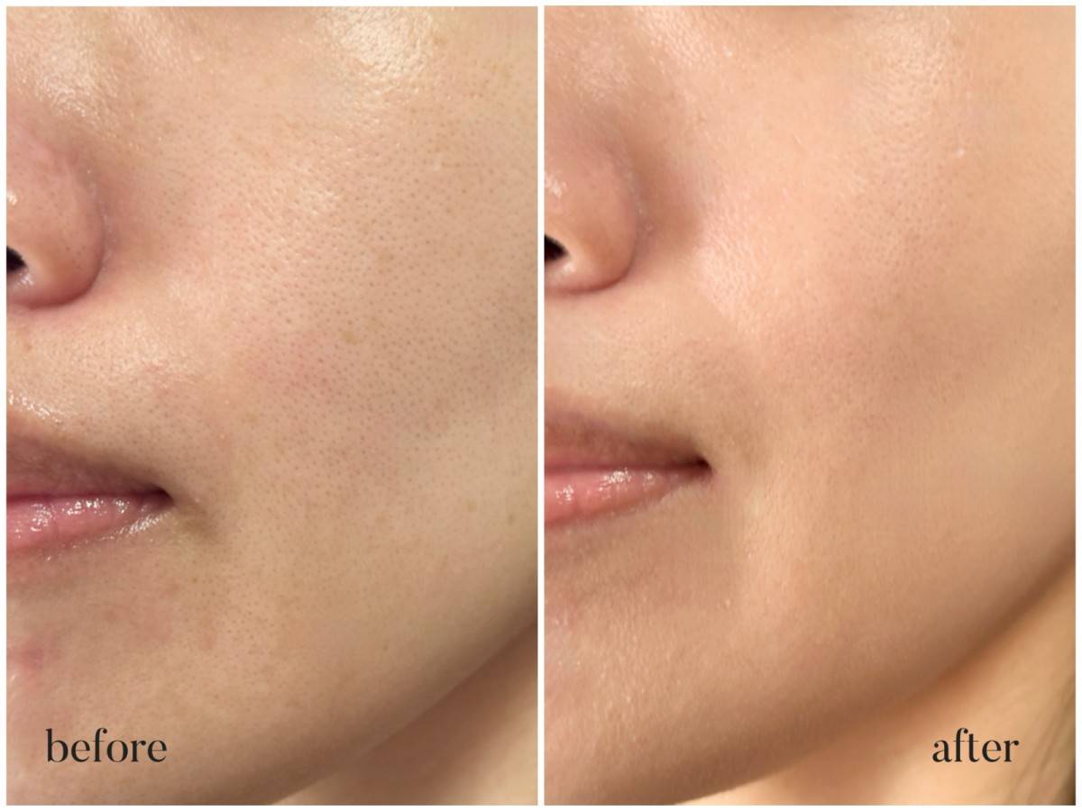 チャコット　シェイピングプライマー　仕上りイメージ