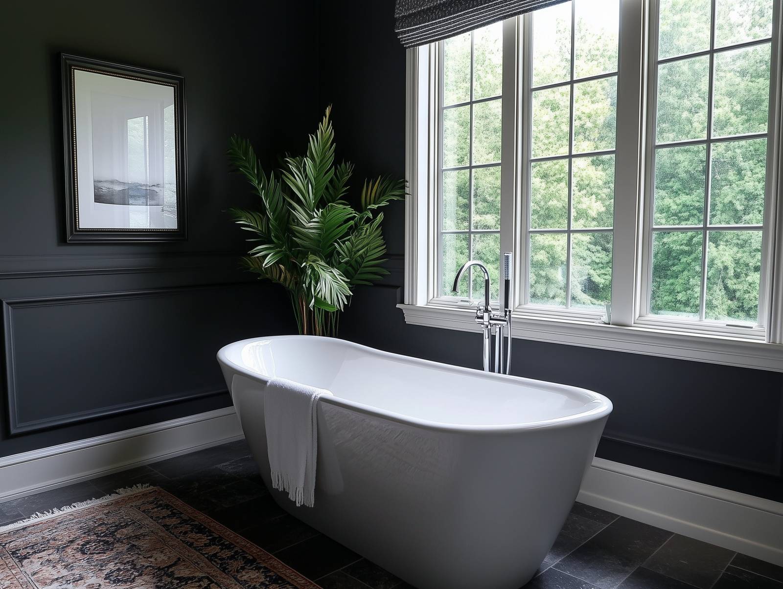 バスルーム　運気　下がる　黒