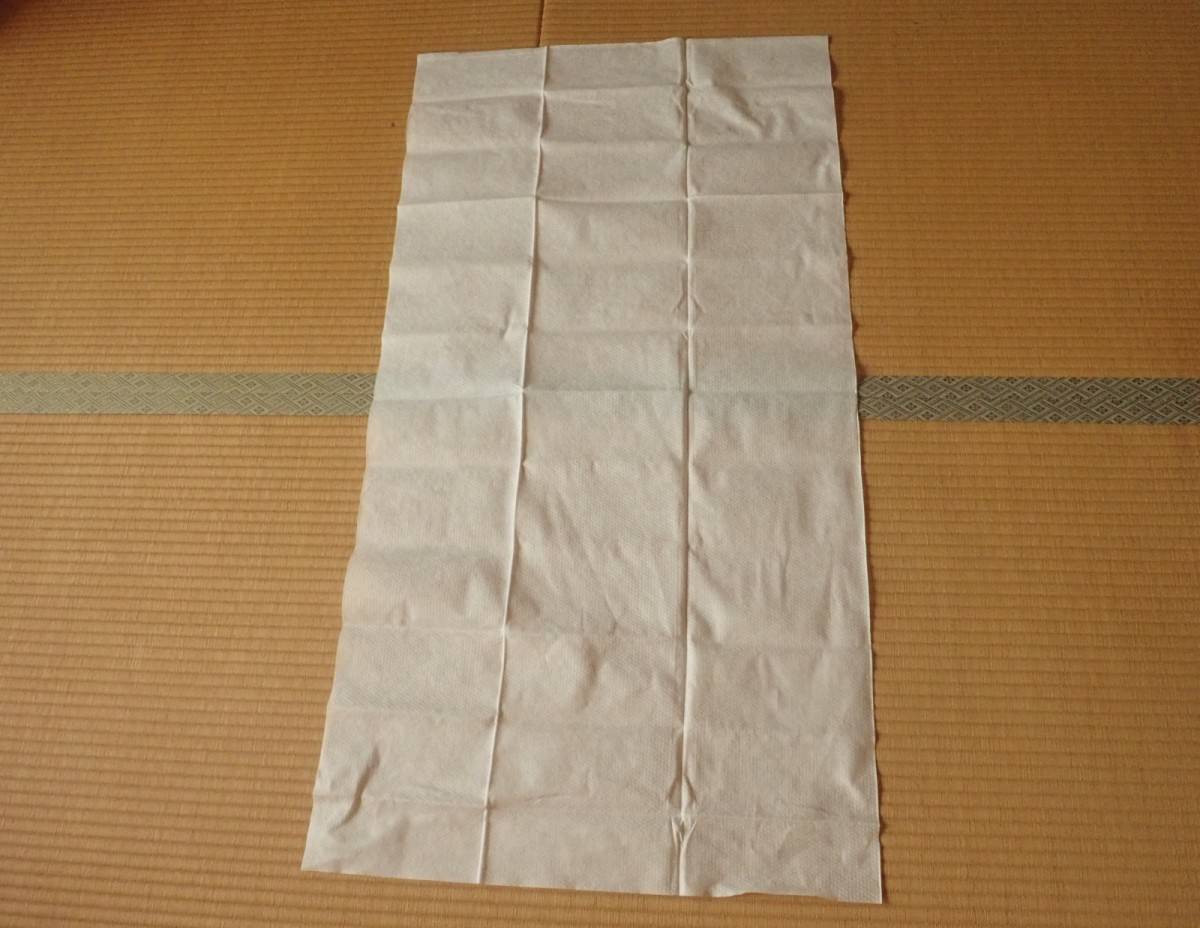 ダイソーの不織布コンパクトバスタオル