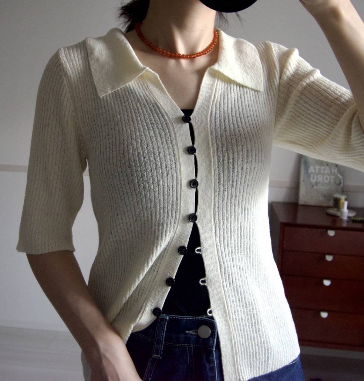 《NOAHL》サマーニット着画