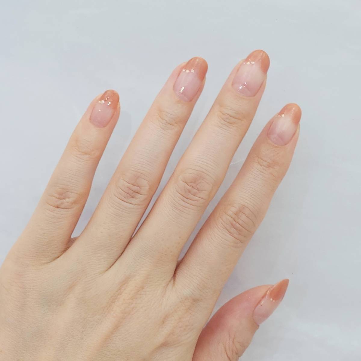 ハートフレンチネイル