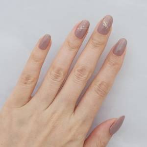  グレージュネイル 