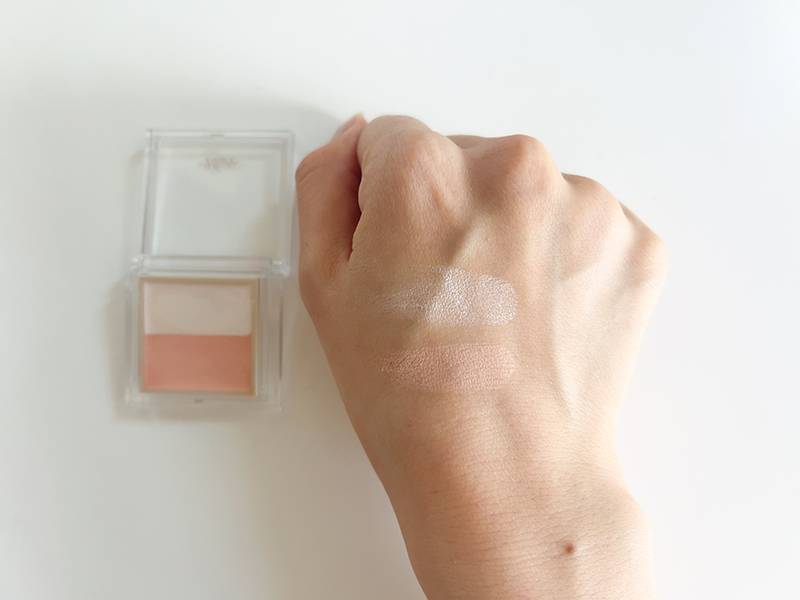 Viseeカラーデュオトリックコンシーラーのテクスチャー