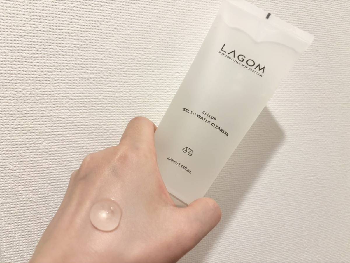 ラゴム「ジェルトゥウォータークレンザー」