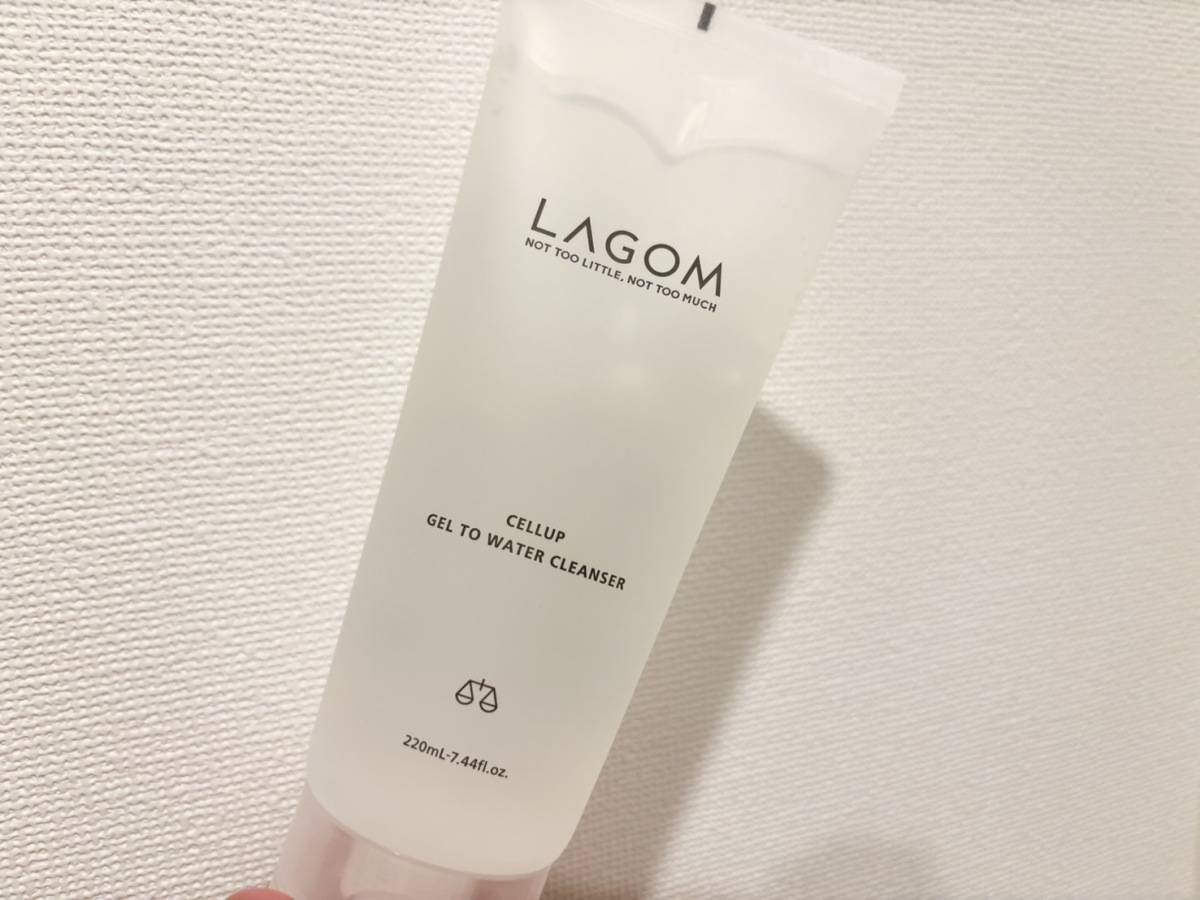 ラゴム「ジェルトゥウォータークレンザー」