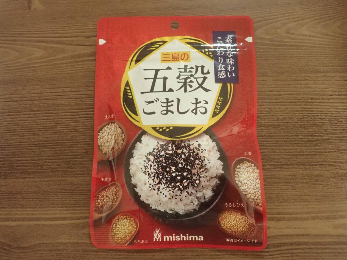 ダイソーの三島食品 五穀ごましお 36g