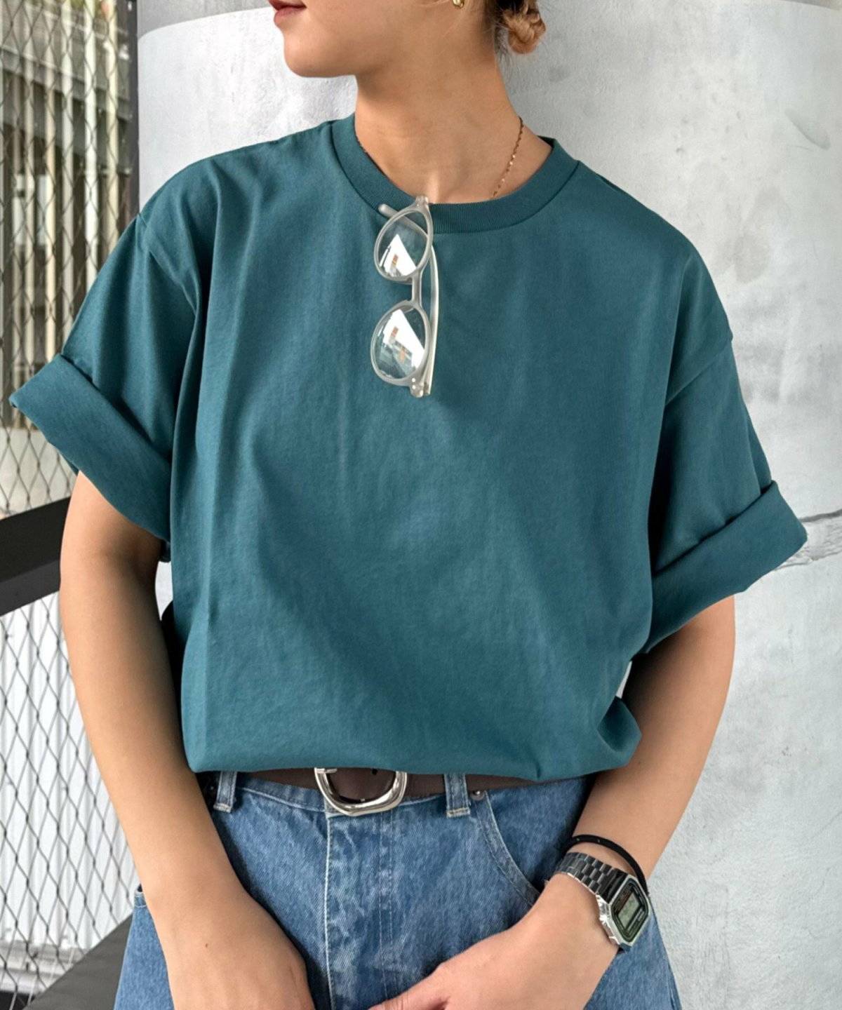 CIAOPANIC TYPY(チャオパニックティピー) 汗染み防止抗菌防臭 半袖TEE