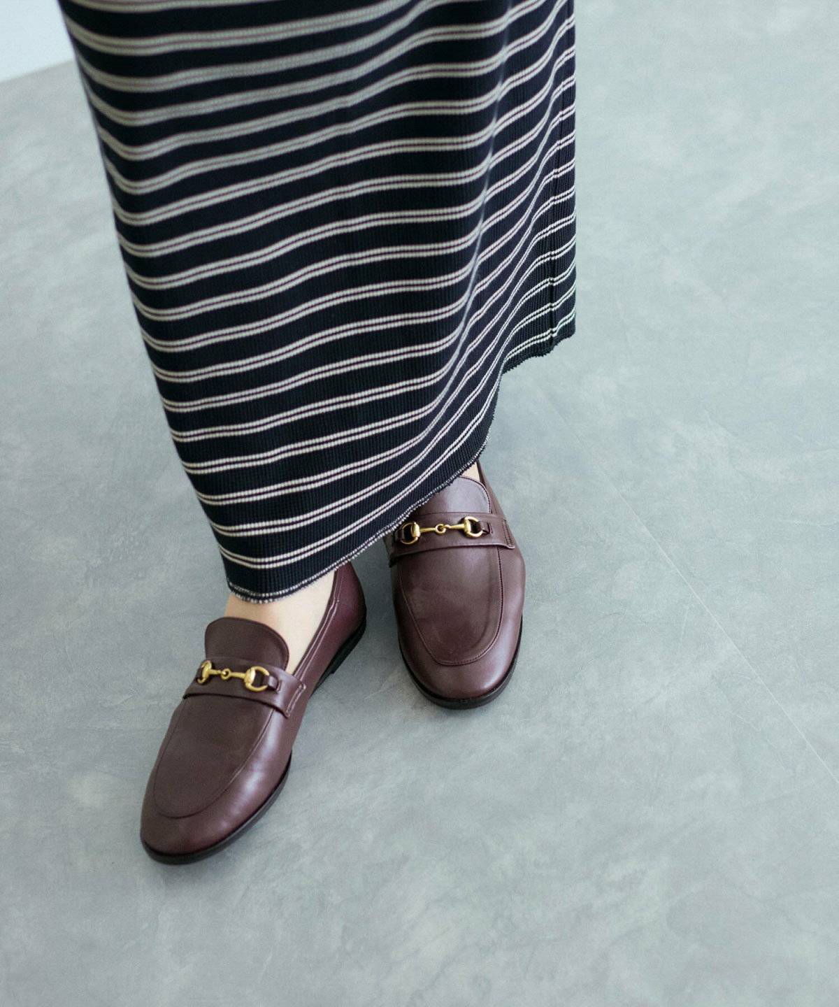 ADAM ET ROPE'(アダムエロペ) 【サステナブル】・【抗菌消臭】・【新色追加】ソフトビットローファー