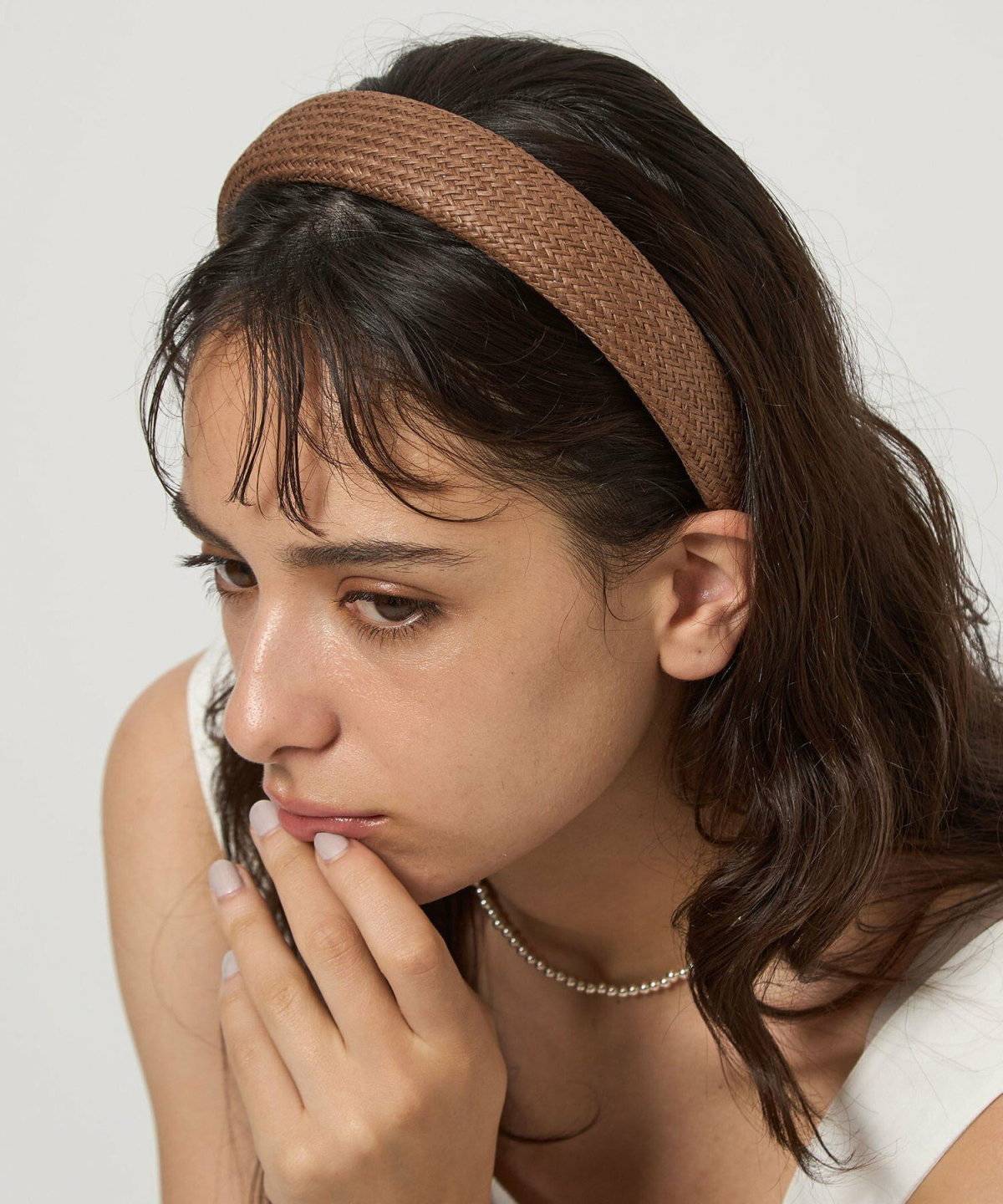 UNITED ARROWS green label relaxing(ユナイテッドアローズ グリーンレーベルリラクシング) シート パデット カチューシャ