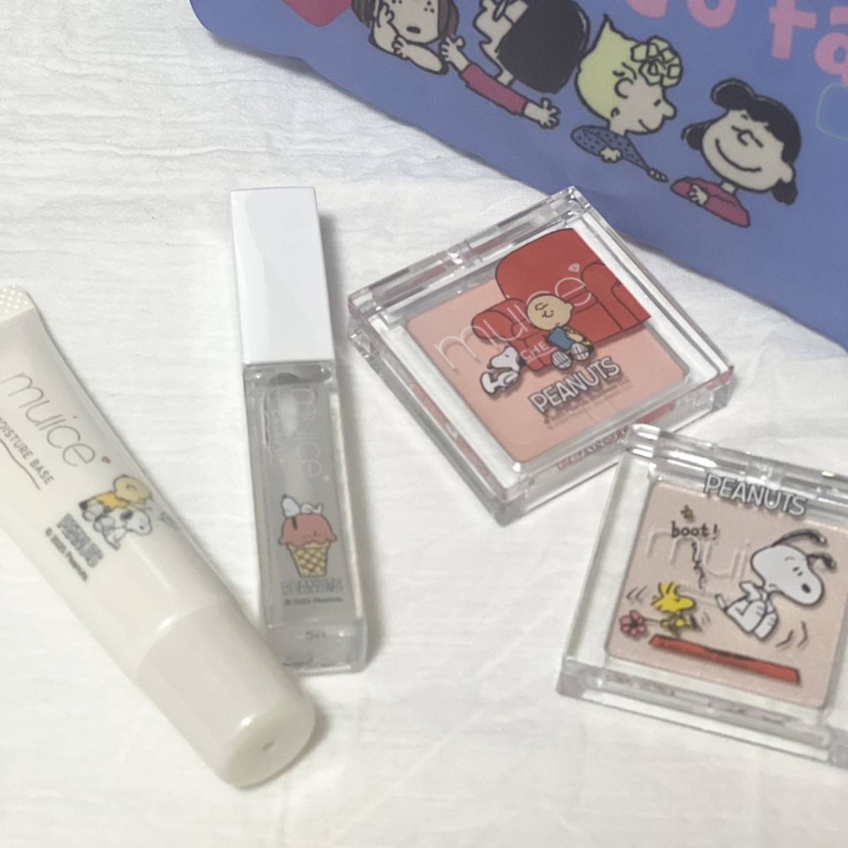 ミュアイス×スヌーピー のコラボコスメ