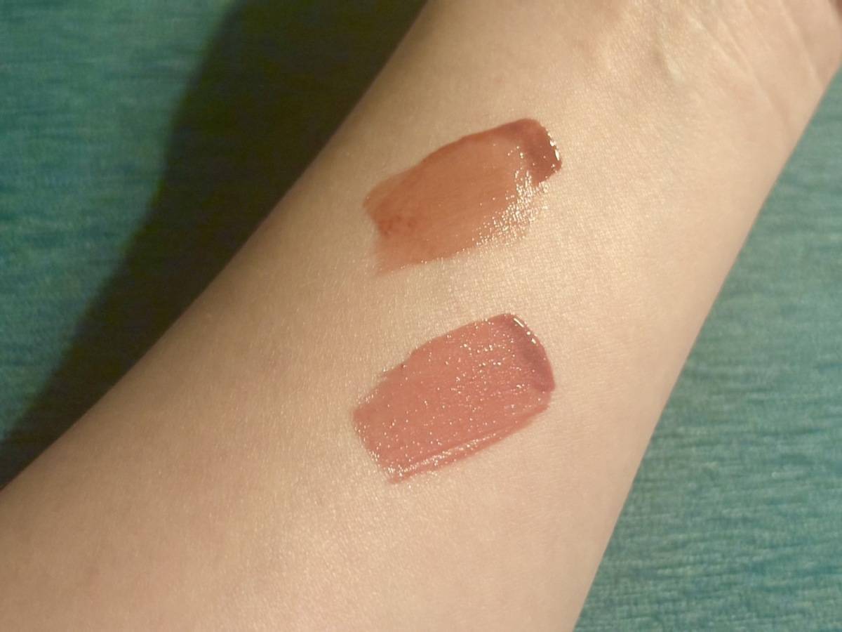 ハグマイリップの色を比較