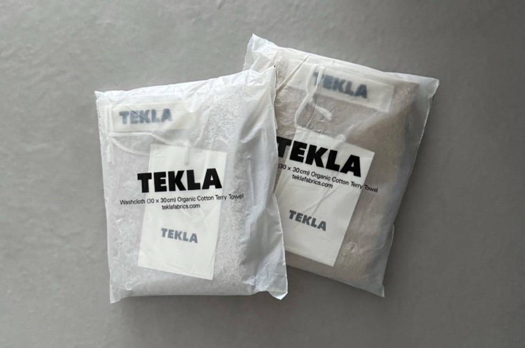 北欧ブランド〈TEKLA〉のハンカチ