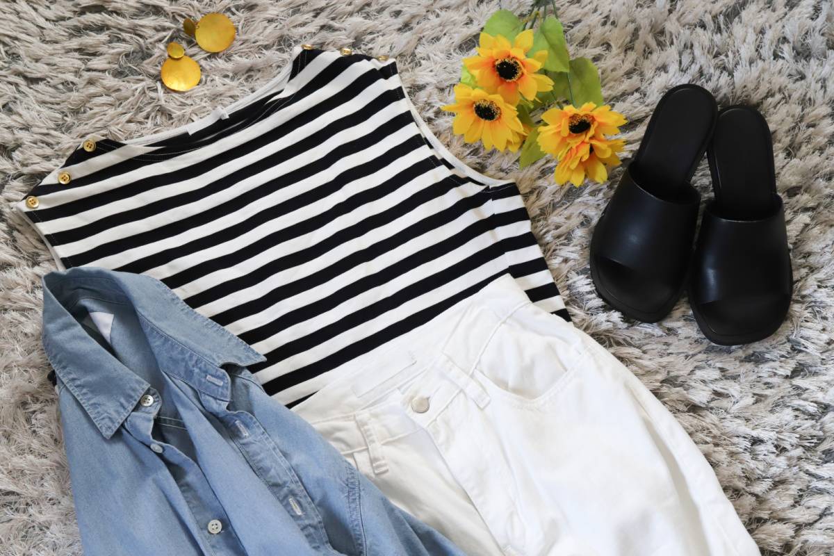 夏の焼肉コーデ