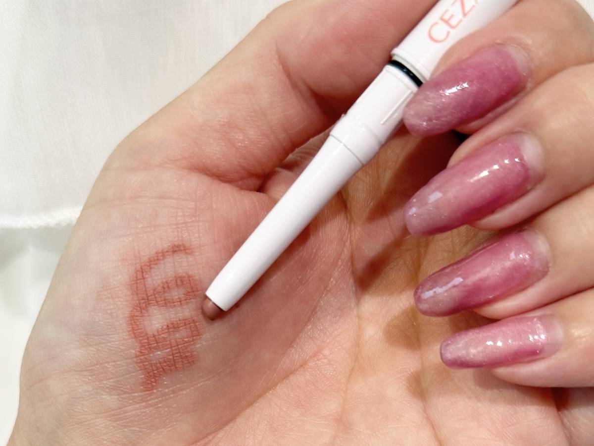 影色リップメイカー03スウォッチ