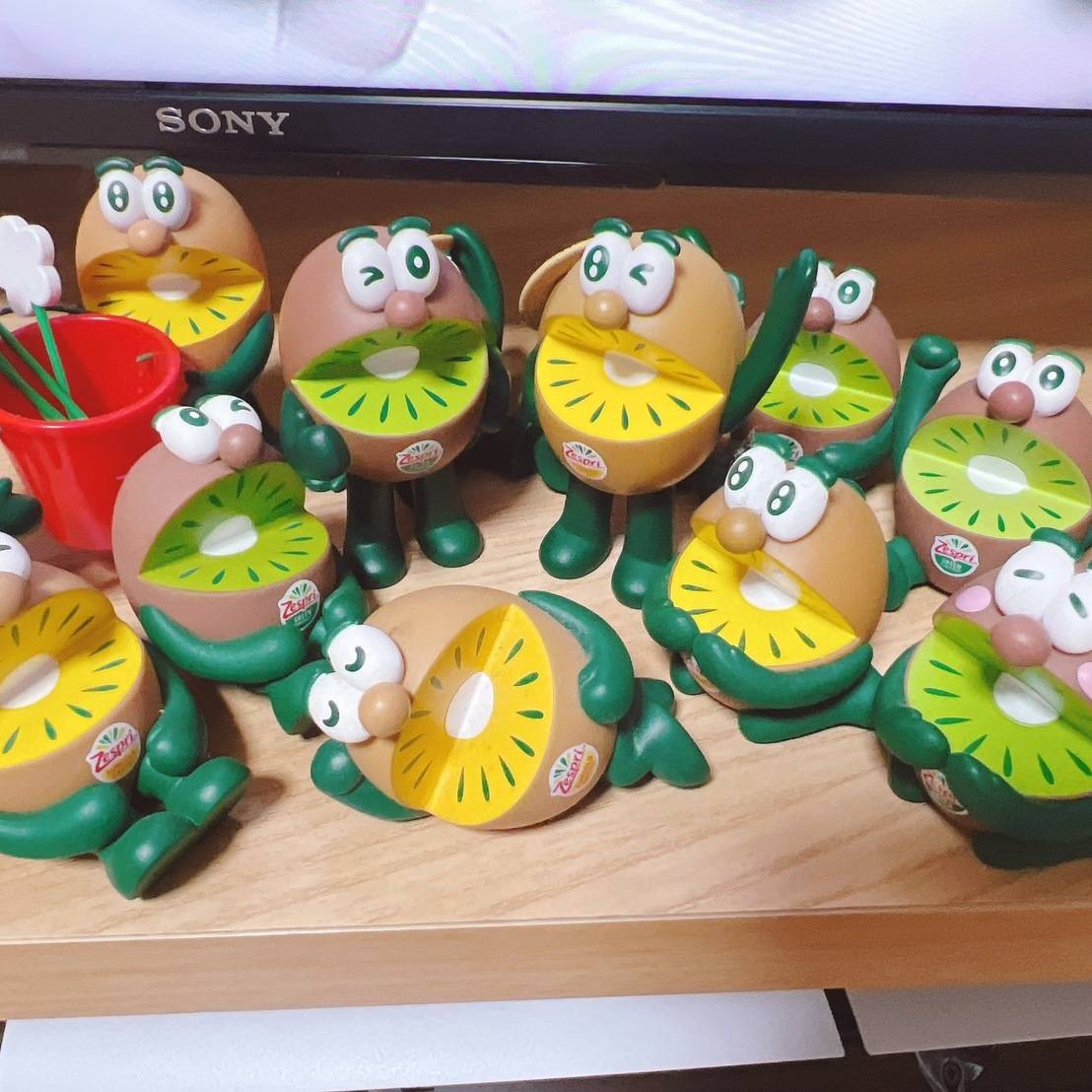 ゼスプリ キウイブラザーズフィギュア