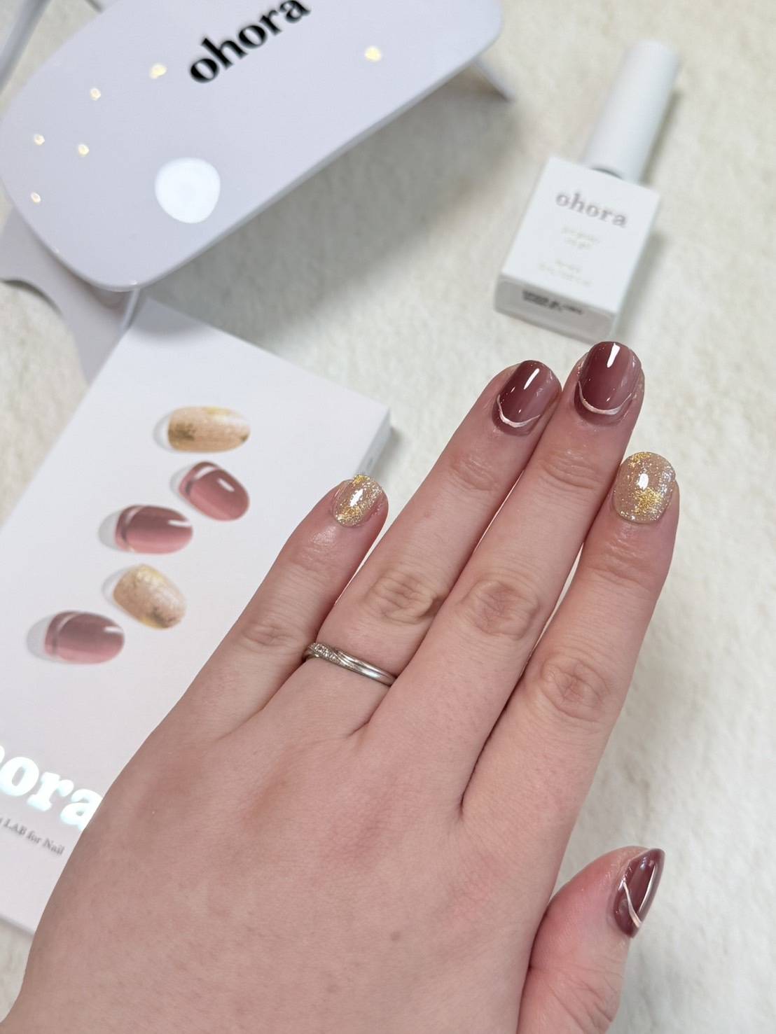 ジェルネイルシール(ND-095-JN SHINE VINO)