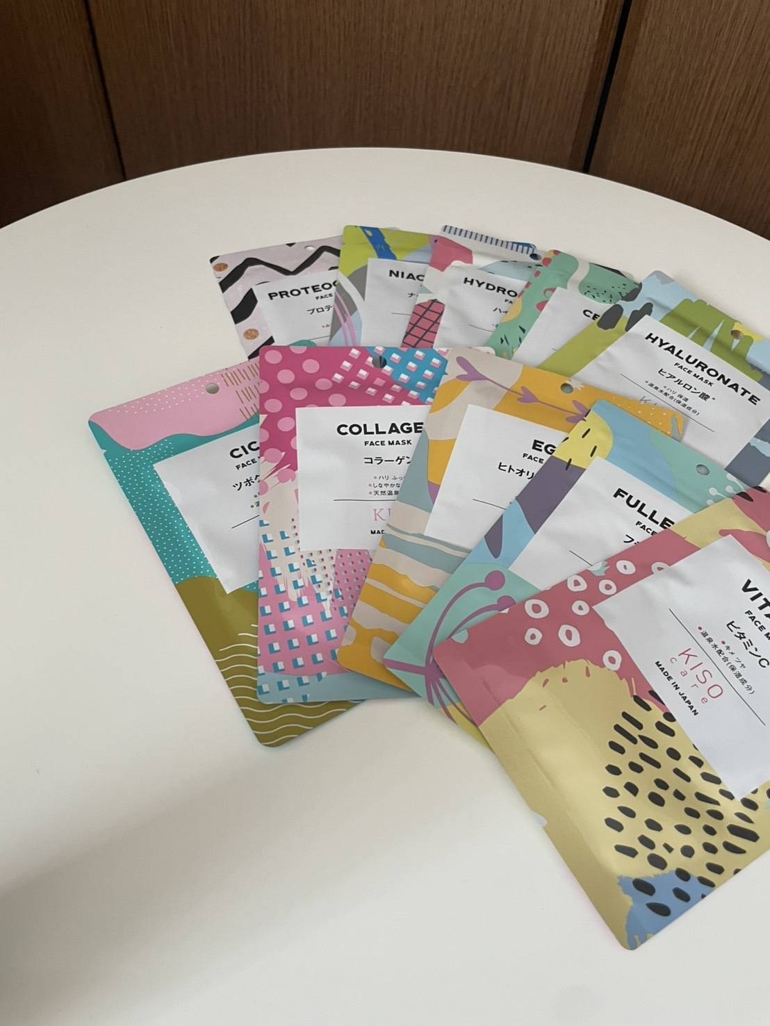 『KISO care』のフェイスマスク