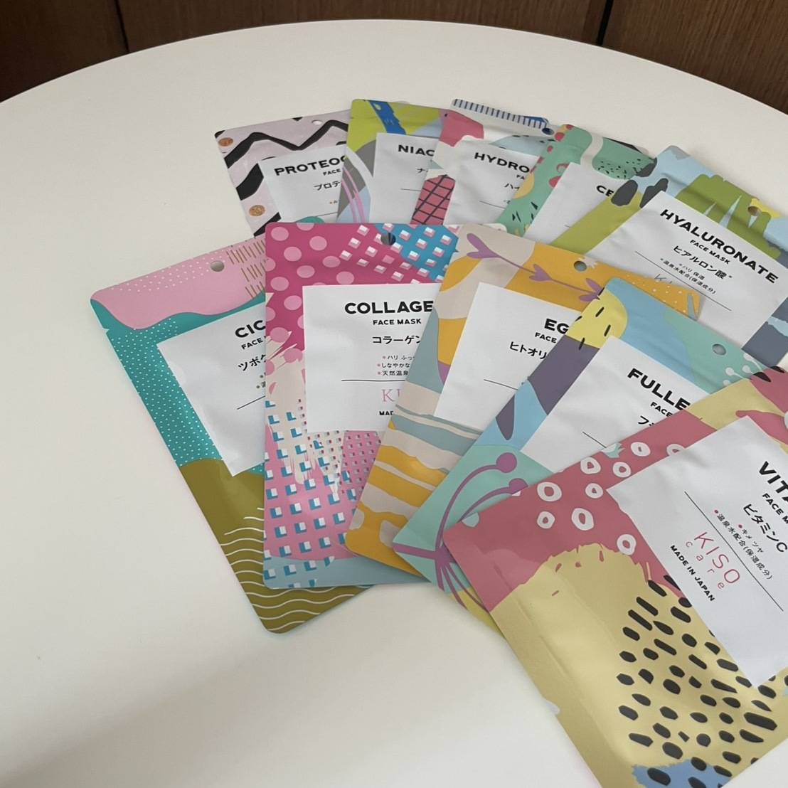 『KISO care』のフェイスマスク