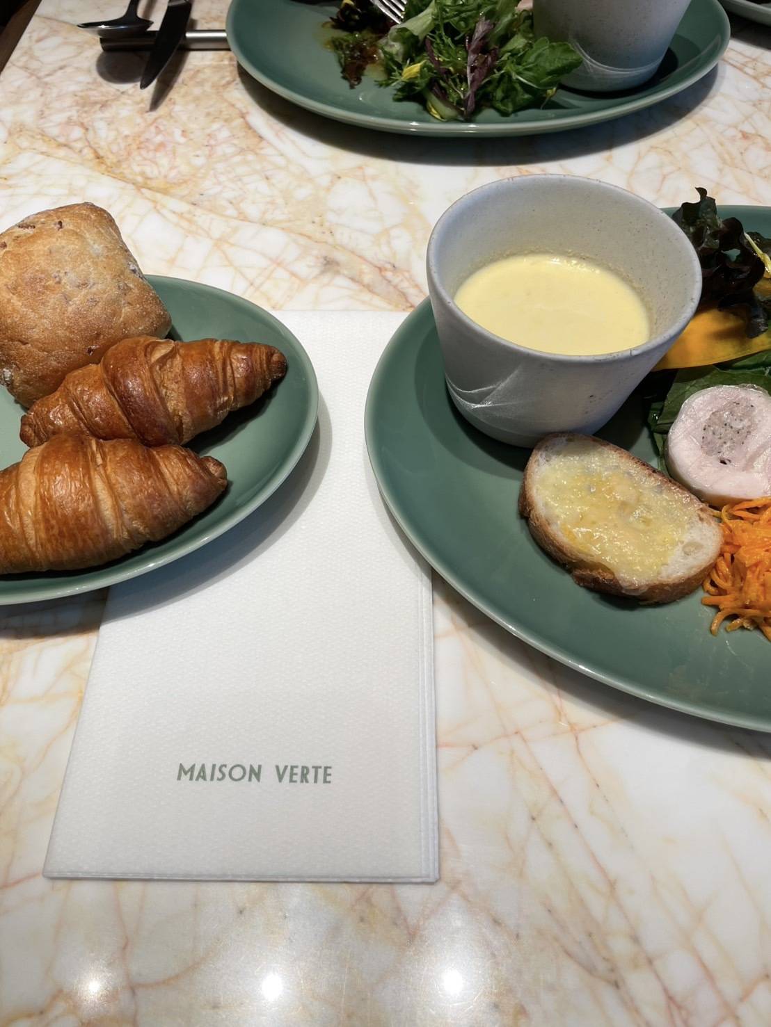 MAISON VERTEのランチコース