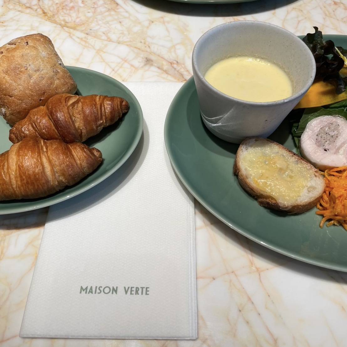 MAISON VERTEのランチコース