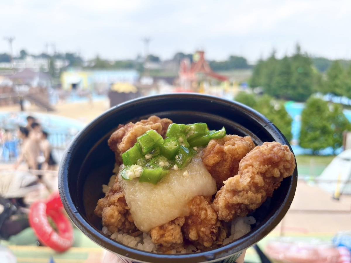 すだちおろしから揚げ丼