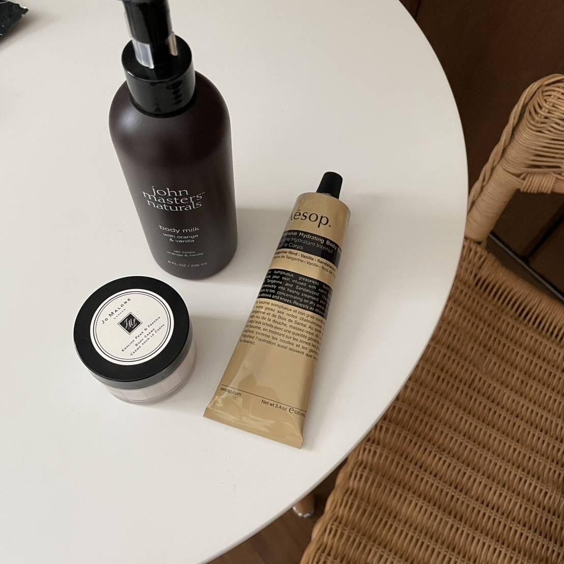 ボディクリームいろいろ