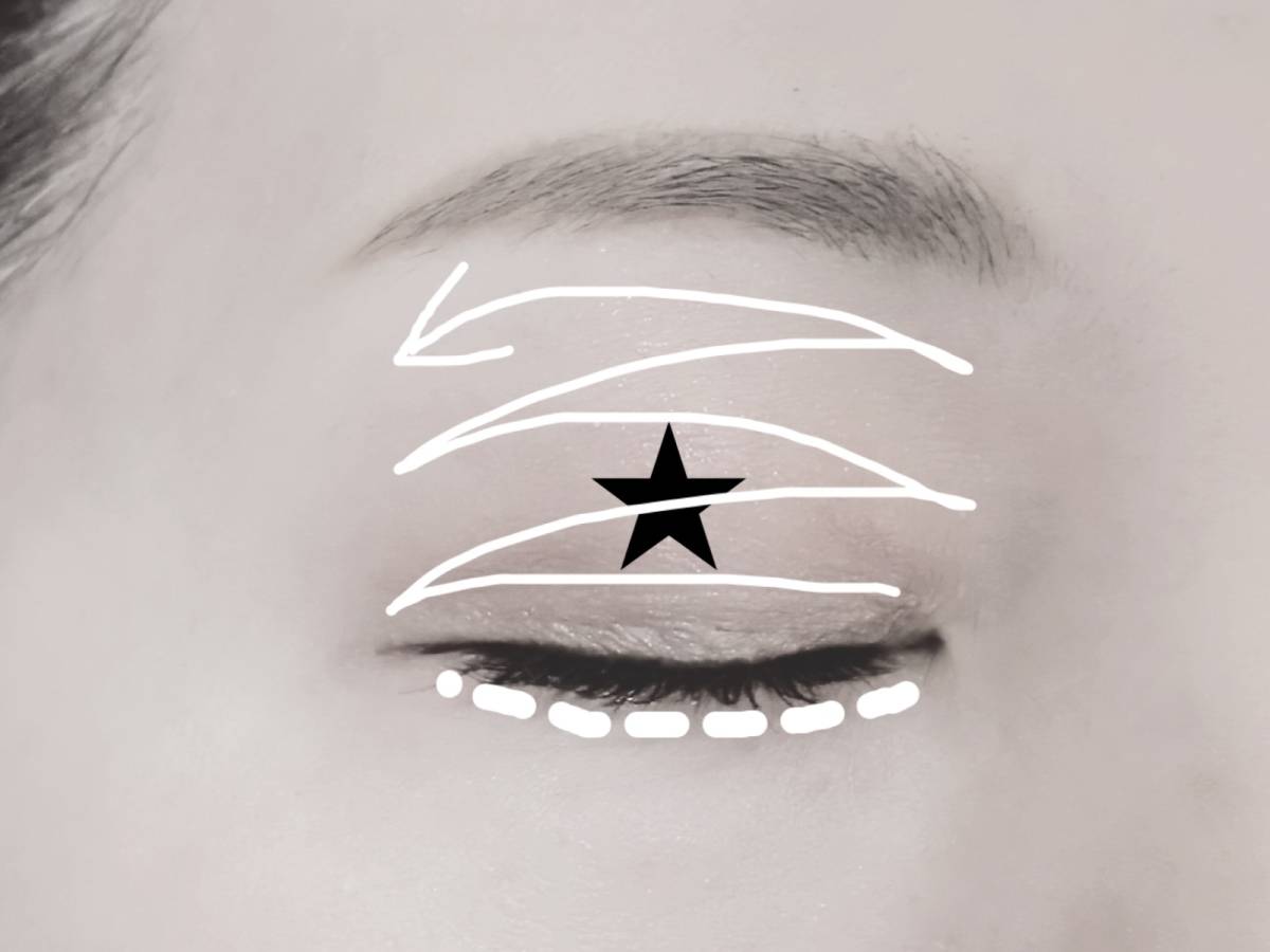 MAJOLICA MAJORCA マジョリカ マジョルカ シャドーカスタマイズ ルミナスティック BE384 コルク マジョマジョ 塗り方 筆者目元