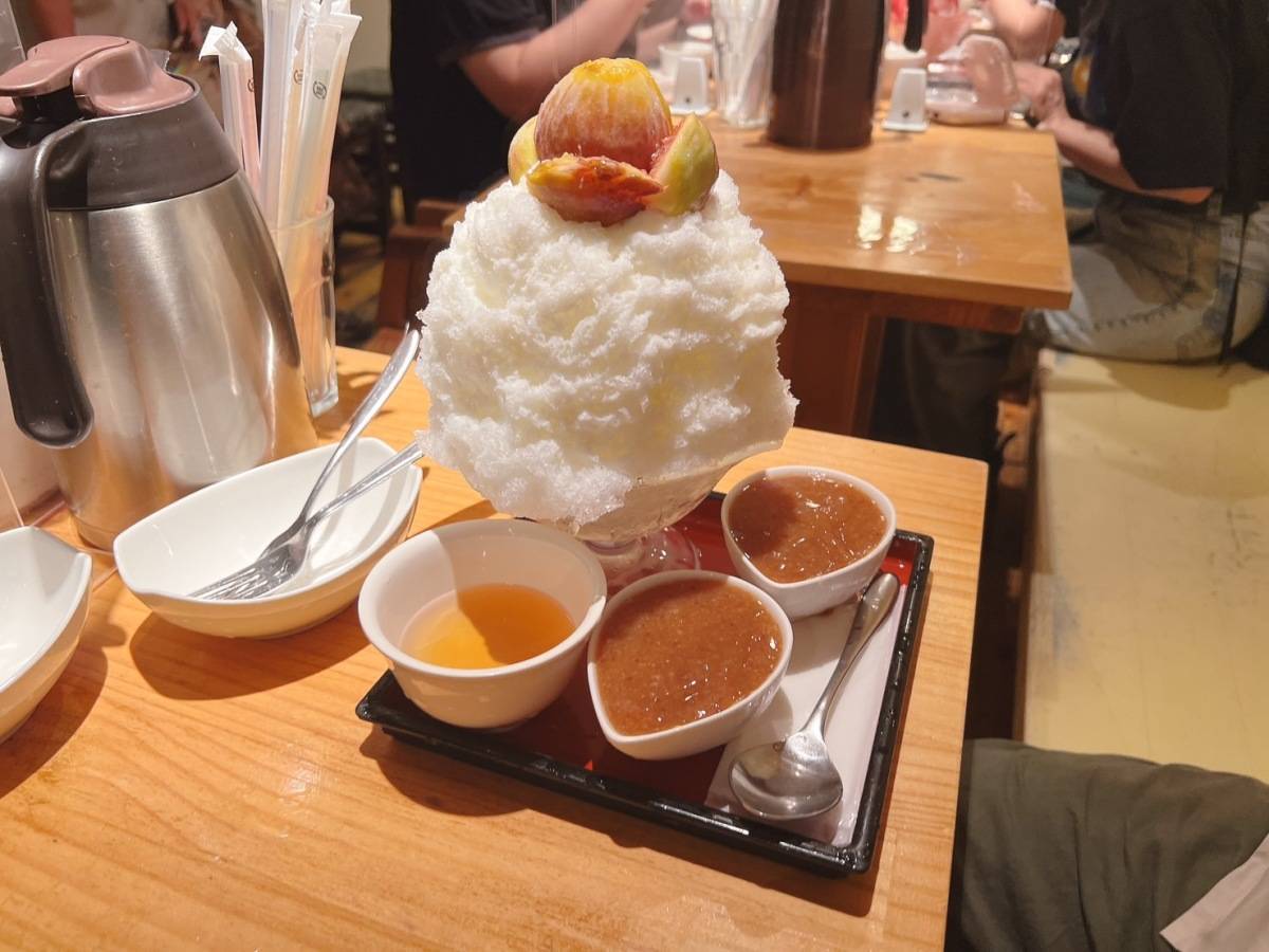 ひみつ堂のかき氷