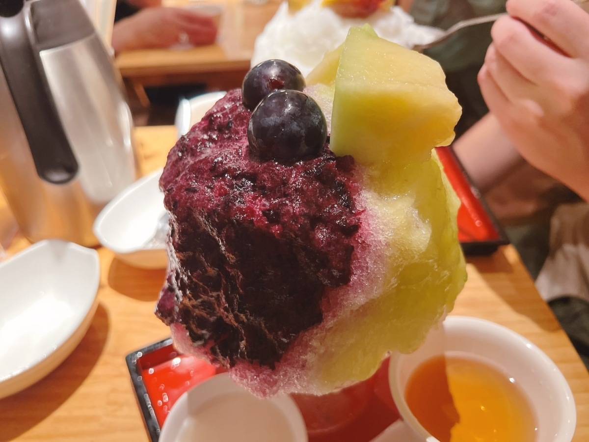 ひみつ堂のかき氷