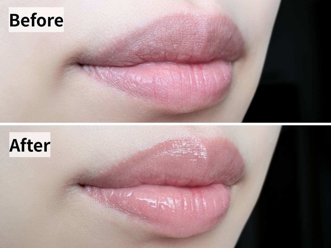 3CE STYLENANDA 3CE シャインリフレクター オパールシャワーのビフォーアフター比較画像