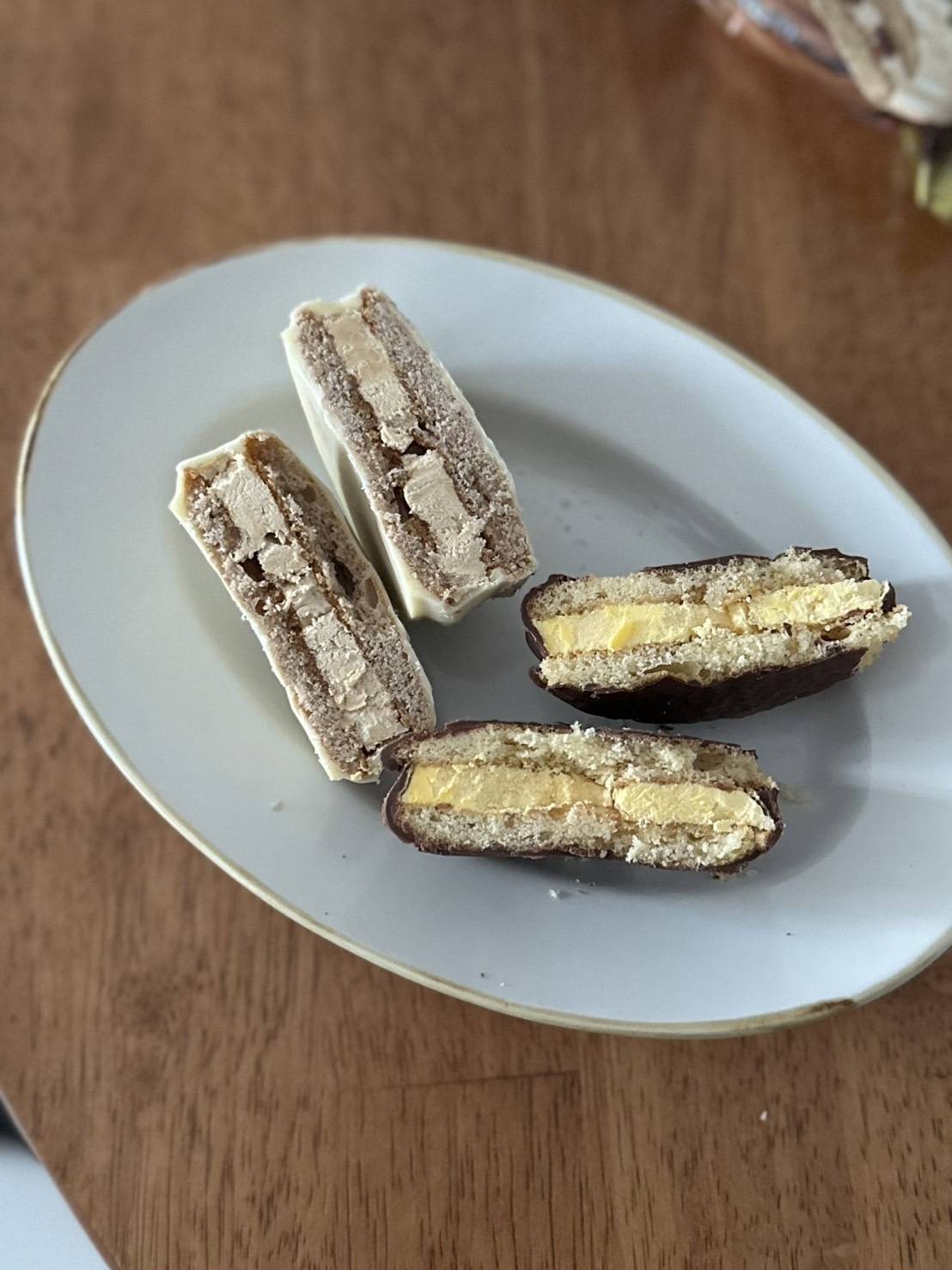 ロッテのチョコパイ「和栗モンブラン」と「蜜芋バタータルト」