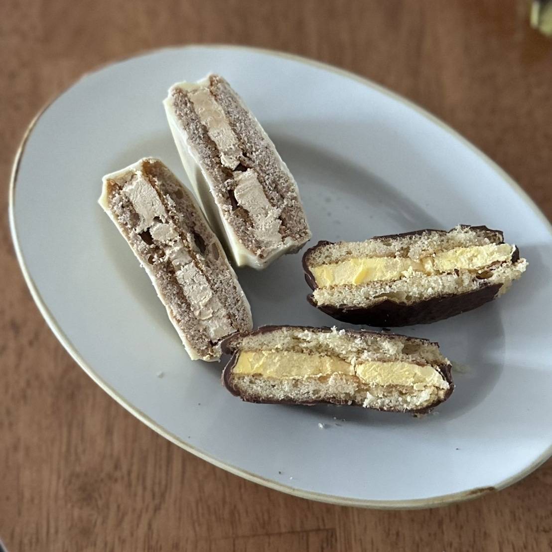 ロッテのチョコパイ「和栗モンブラン」と「蜜芋バタータルト」