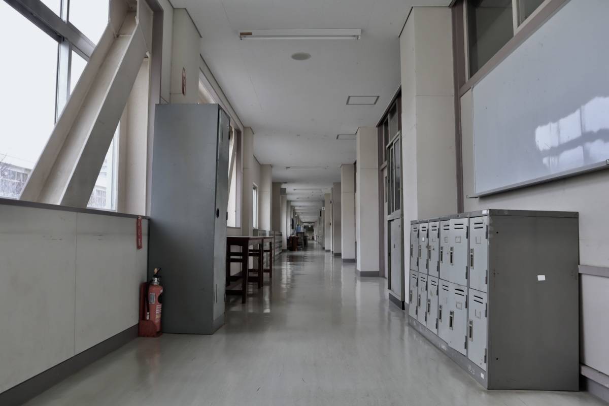 小学校の廊下