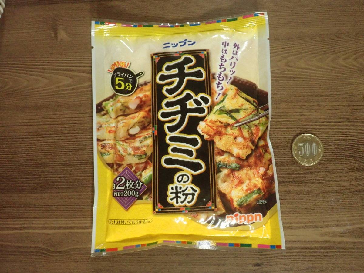 ダイソーのニップン チヂミの粉 200g