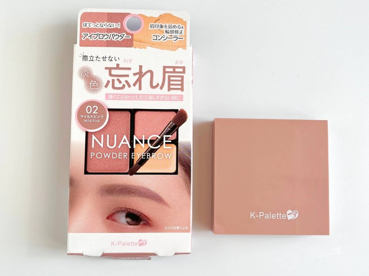 K-パレット ニュアンスパウダーアイブロウ+ 02マイルドピンク