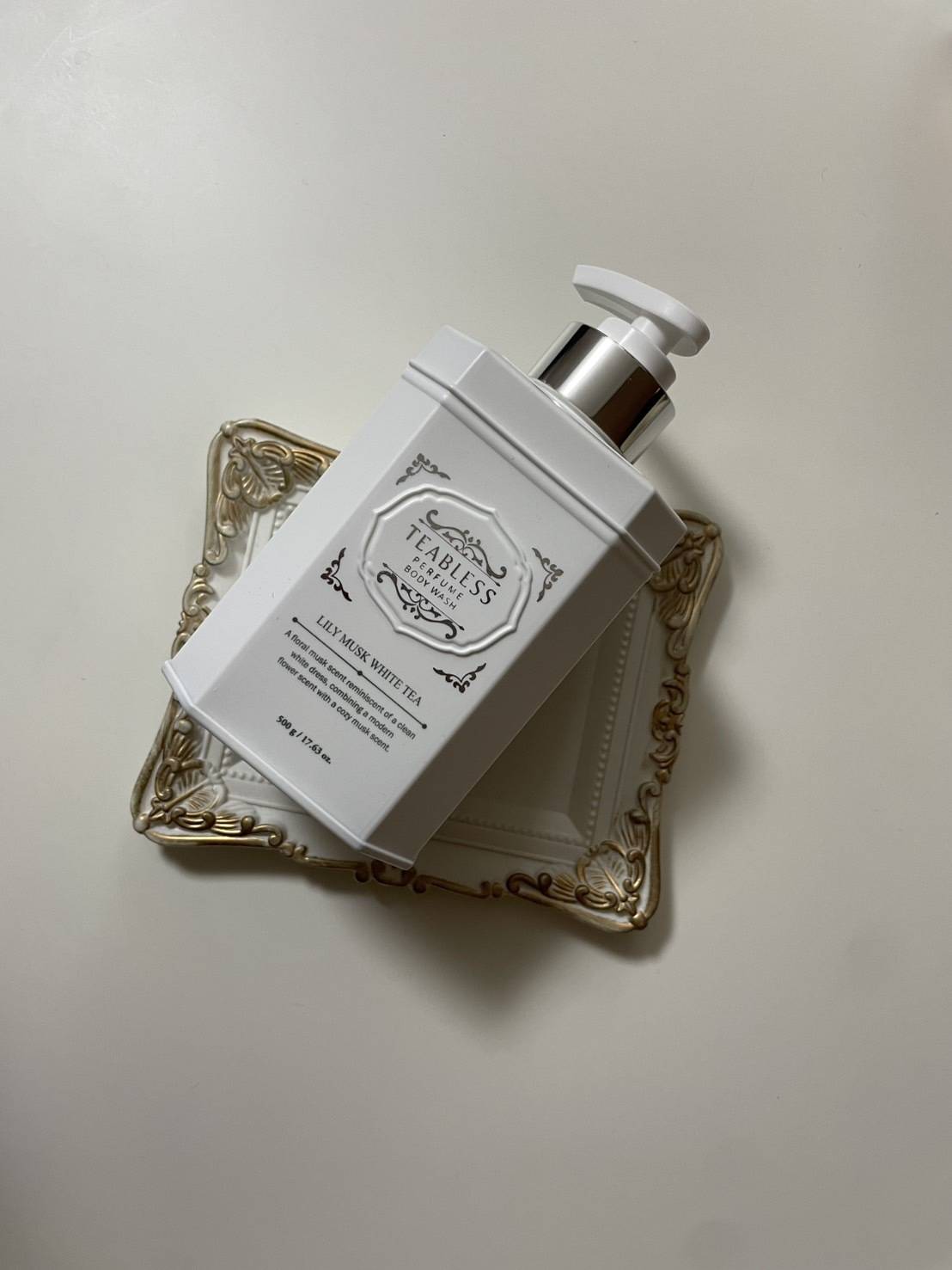 『TEA BLESS』の『リリームスクホワイトティー・パフュームボディーソープ』