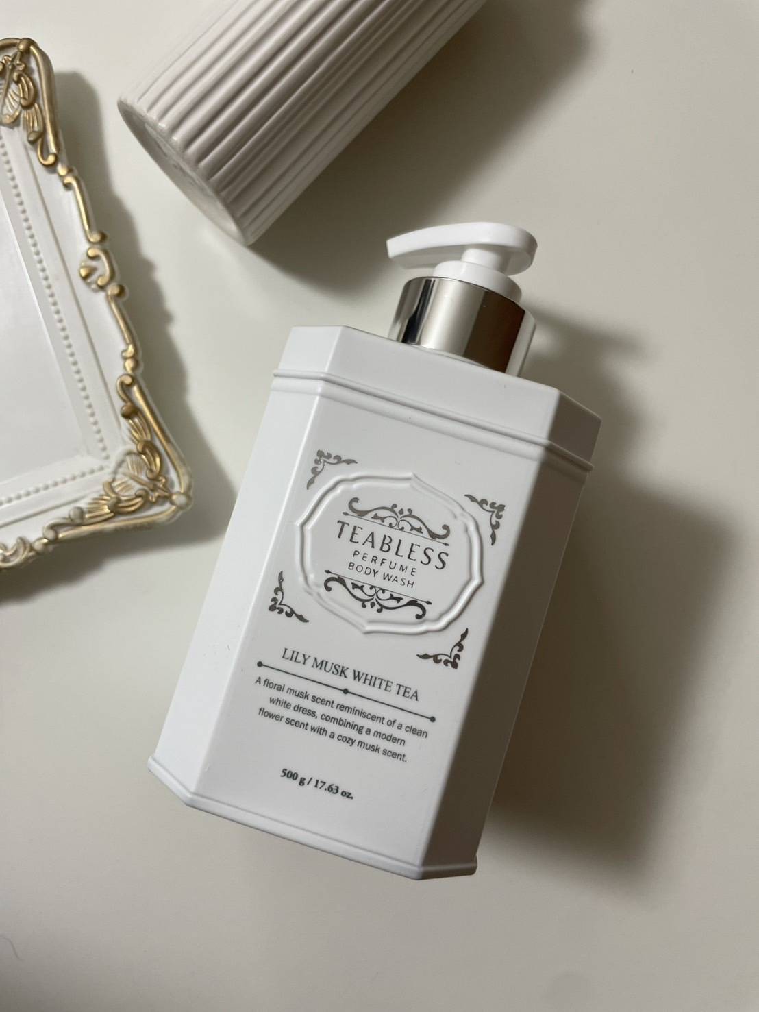 『TEA BLESS』の『リリームスクホワイトティー・パフュームボディーソープ』